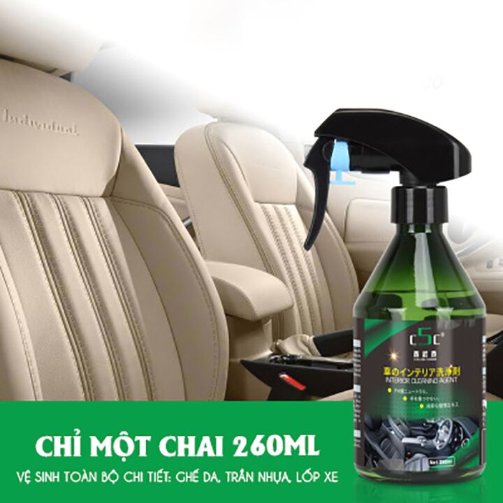 Tẩy Rửa Nội Thất C5C Công Nghệ Nhật Bản