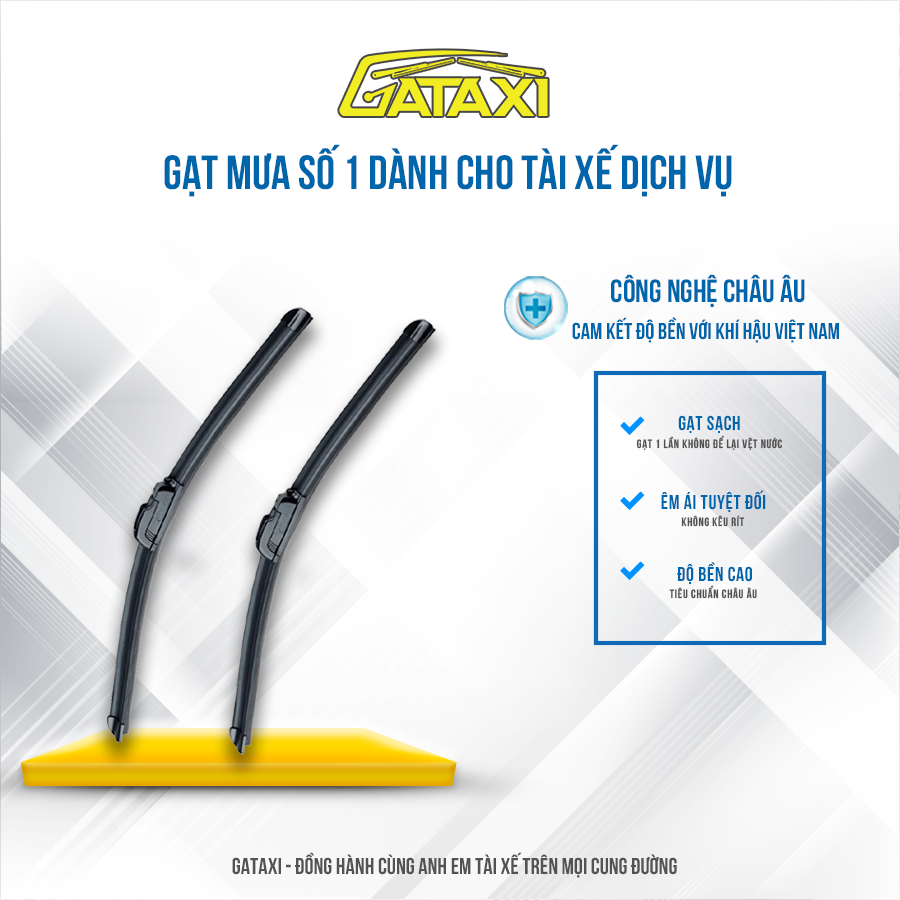 Gạt mưa công nghệ châu Âu