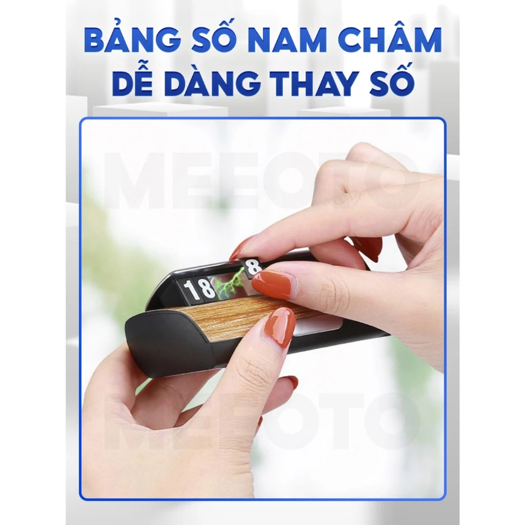 Bảng số điện thoại vân gỗ YUMCHO