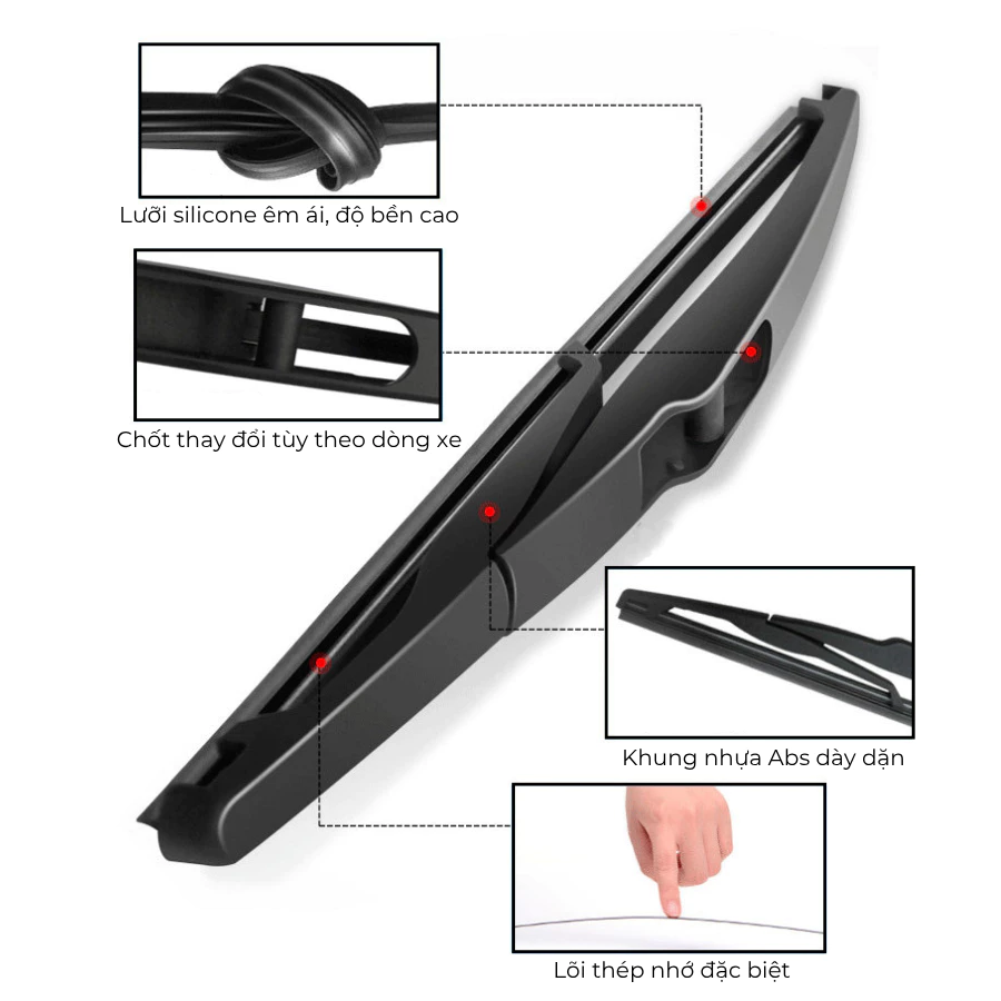 Gạt Mưa Sau Ô Tô