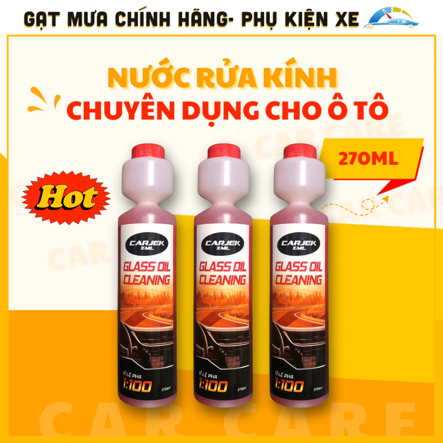 Nước rửa kính đậm đặc Carjek XML